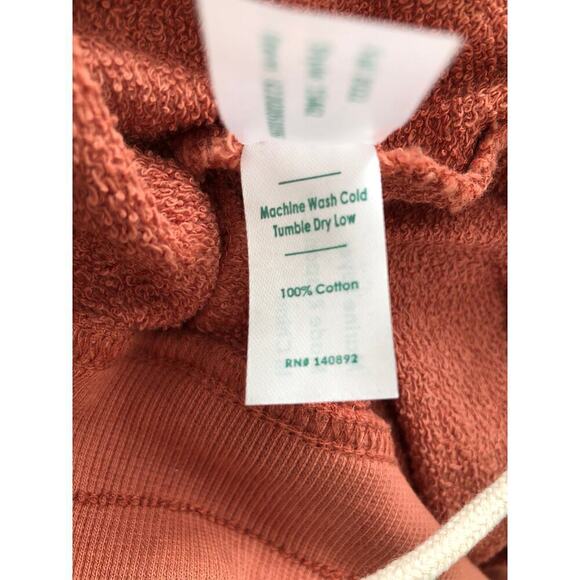 Marine Layer Blake Pant Vintage Terry Joggers in Amber Brown Dip Dye NWT Small - Picture 8 of 9